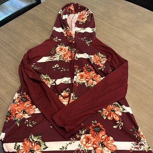 Flower hoodie